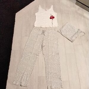 Victoria's Secret White V-Neck Tee